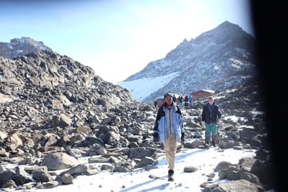 Mount Kenya trekking, Sirimon-Naromoru Route