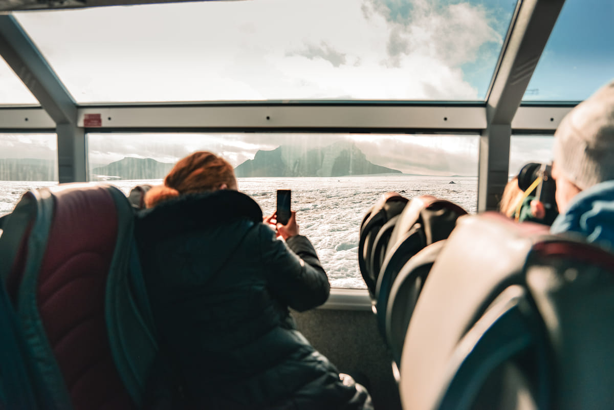 Comfortable ride with a view!