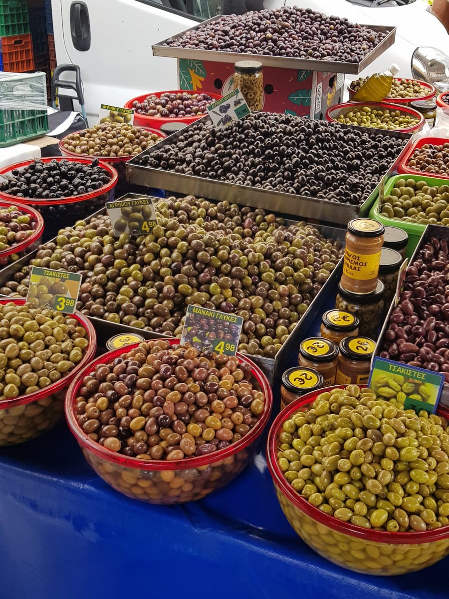 Discover and shop in the food markets of hidden Athens