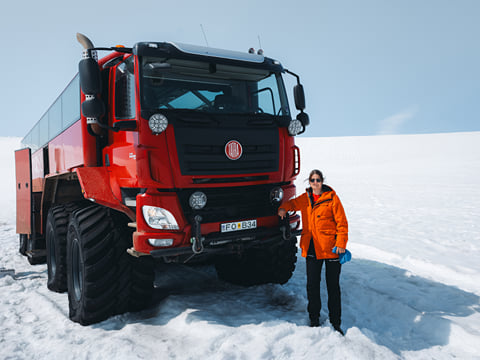 Red Glacier Monster Truck Tour - Unique Langjökull Glacier Tour from Gullfoss, photo 9
