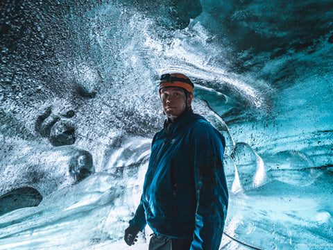 Katla Ice Cave & Black Beach with Drone, photo 9