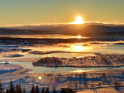 Sunrise at Thingvellir