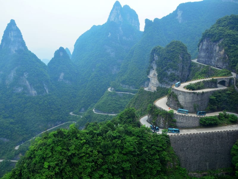 One-Day Zhangjiajie Tianmen Mountain Tour