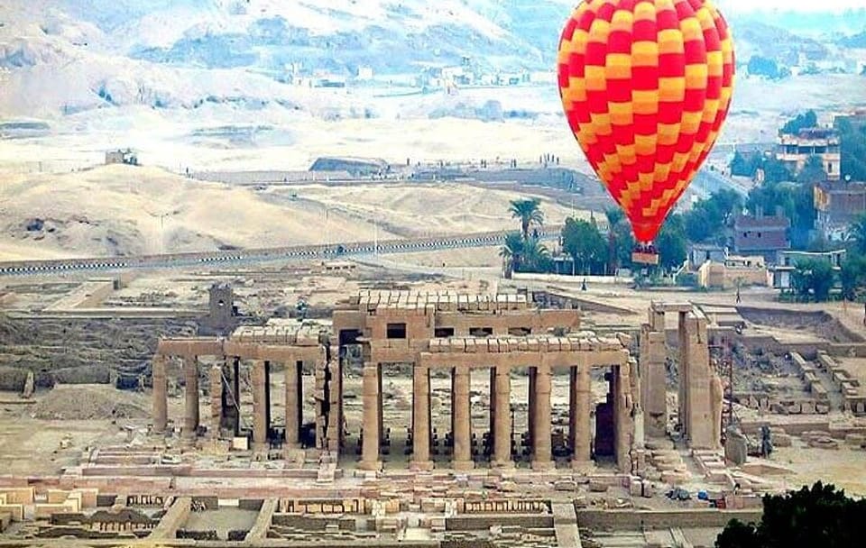 Private Hot Air Balloon Tour over Luxor's Valley of the Kings