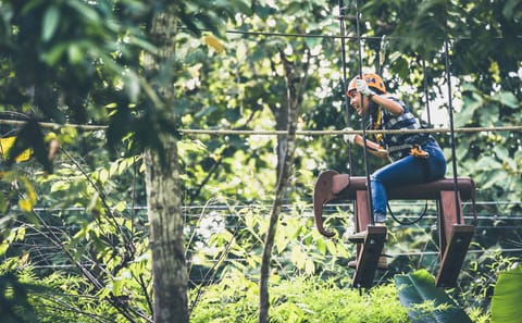 Self-Guided High Ropes Course at Phoenix Adventure Park, Chiang Mai