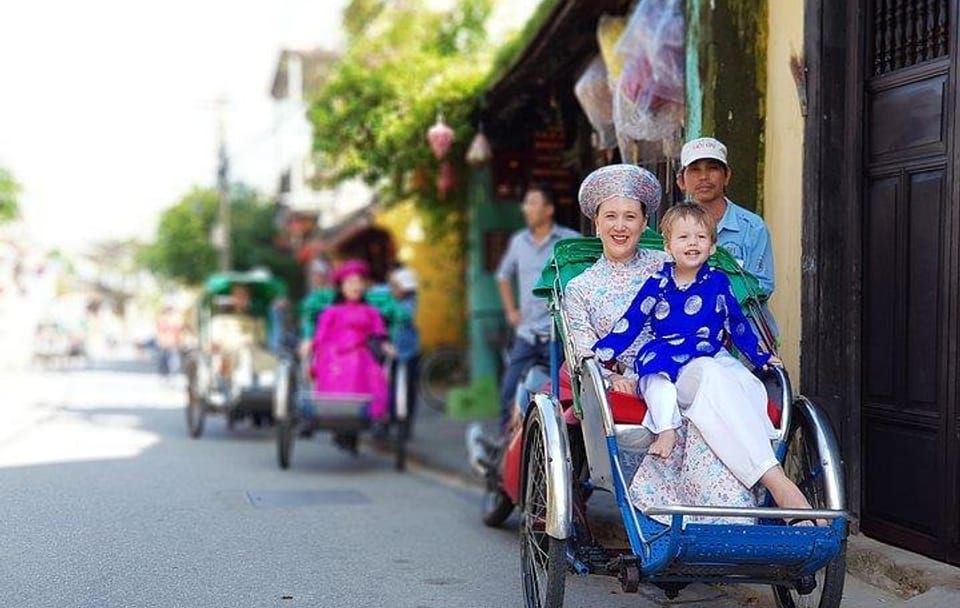 Cultural Bike Tour in Hoi An with Traditional Ao Dai
