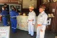 All kitted out with ppe