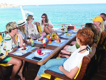Elite Vip Cruise with BBQ buffet lunch Hurghada