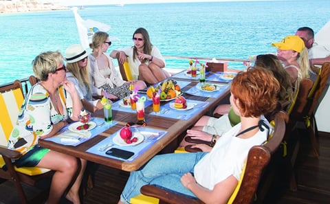 Elite Vip Cruise with BBQ buffet lunch Hurghada