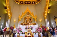 The Golden Buddha Statue which is most revered