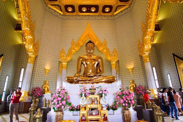 The Golden Buddha Statue which is most revered