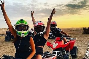 Desert Quad Bike Tour with Tea and Dinner From Marrakech