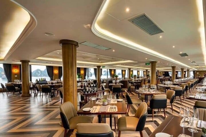 Ambassador Cruise- Luxury Day Trip From Halong Harbor with PICKUP