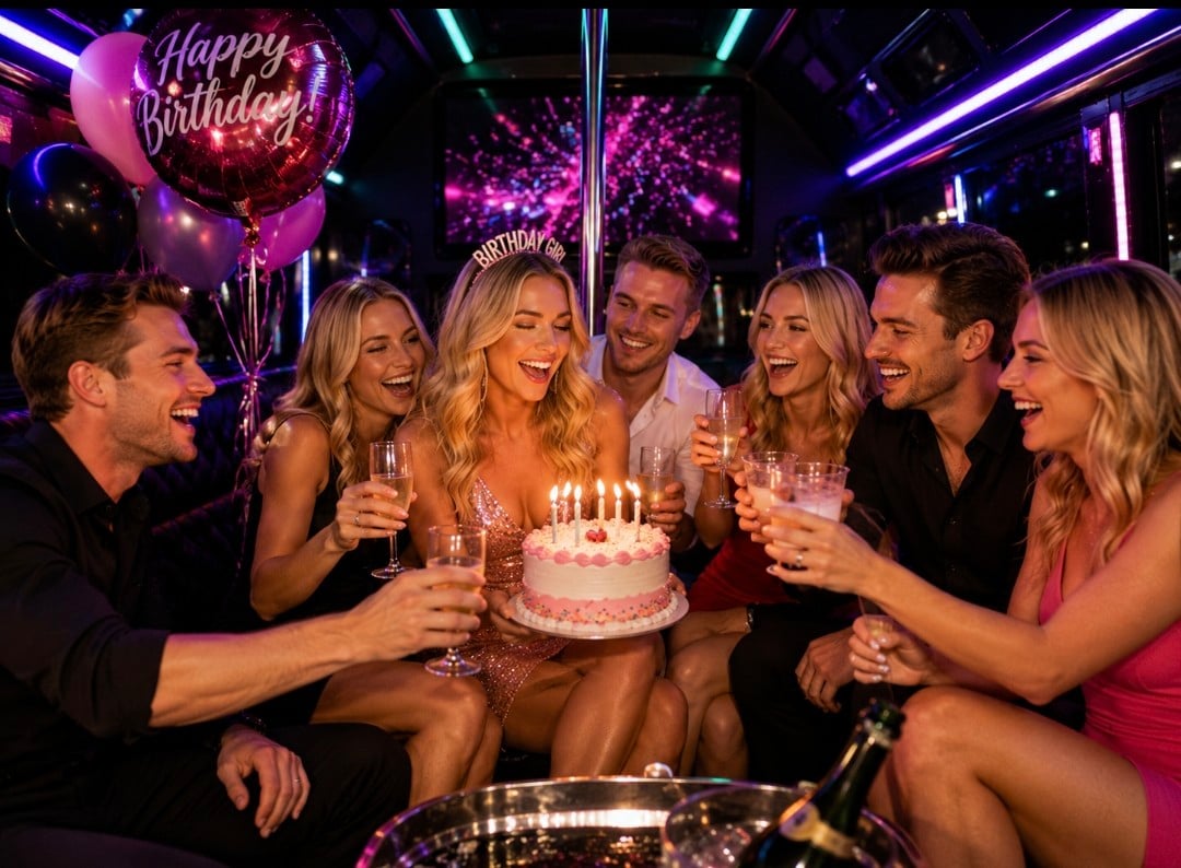 Private VIP Party Bus Rental for Celebrations in Sint Maarten 9