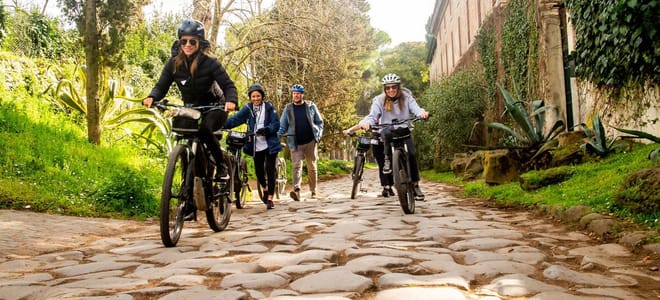 Street Food e-bike Tour in Rome 2