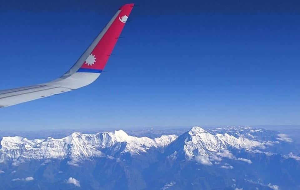 Mountain Flight Tour over Mt. Everest and Annapurna in Nepal