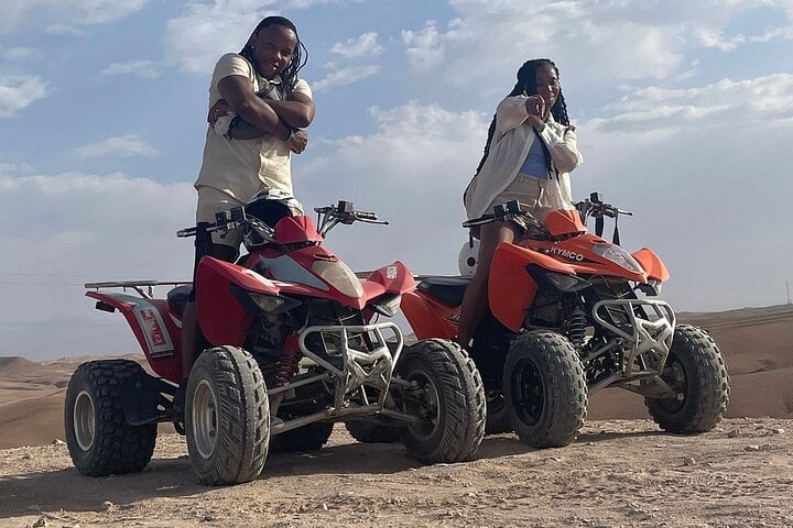 Quad Biking & Camel Ride in Agafay Desert with Dinner Show  2