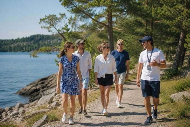 Discover Hovedoya with Oslo Ferry Journey 2