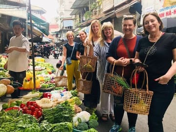 Hanoi Cooking Class: Local Market, Local Food & Local Restaurant.