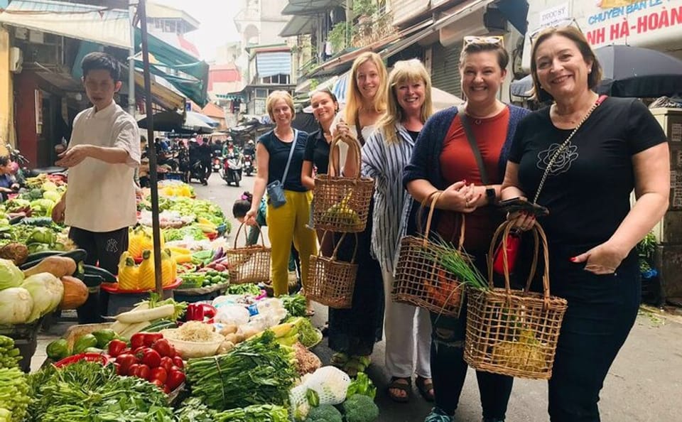 Hanoi Cooking Class: Local Market, Local Food & Local Restaurant.