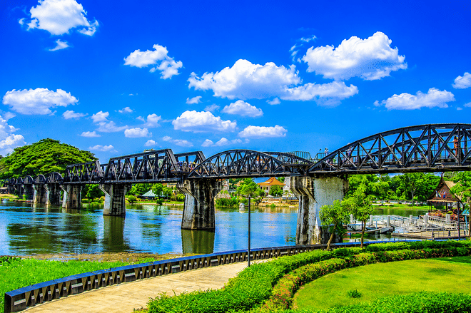 Erawan Waterfall, River Kwai Bridge & JEATH War Museum Tour from Bangkok 8
