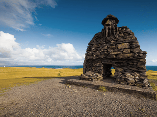 The statue of Bárður Snæfellsás