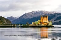 Eilean Donan Castle in the Highlands of Scotland