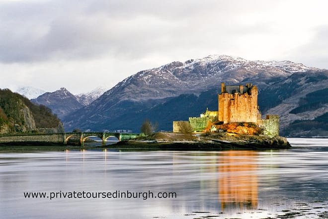 Eilean Donan Castle in the Highlands of Scotland