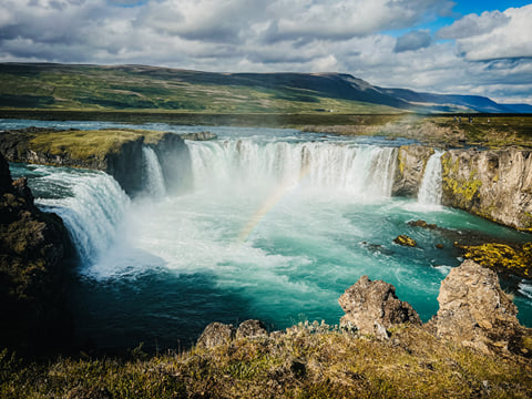 Goðafoss Waterfall