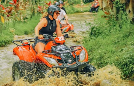 Bali ATV Tour and White Water Rafting with Photographer