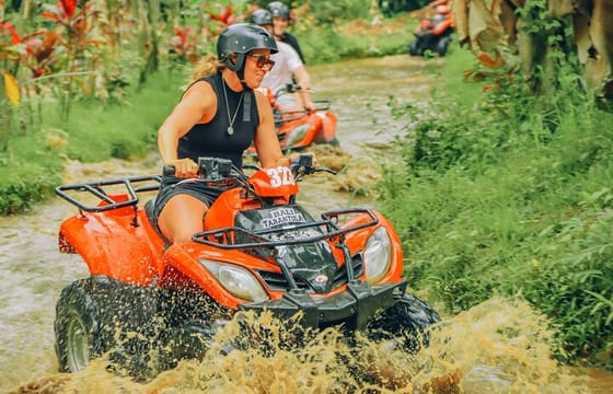 Bali ATV Tour and White Water Rafting with Photographer
