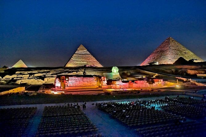 Cairo : Giza Pyramids Sound & Light Show with private transfer  10