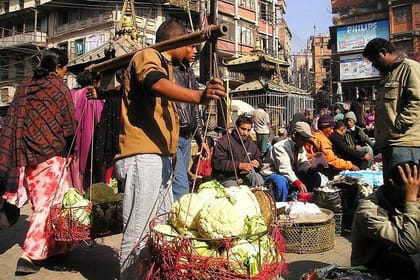 Local Bazaar Walking Tour in Kathmandu with Professional Guide