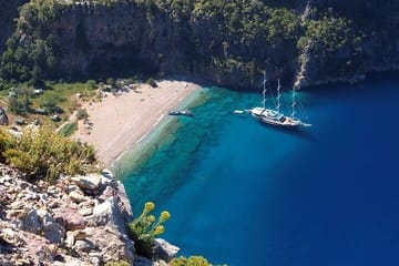 Butterfly Valley Boat tour with Lunch and Transfer from Fethiye