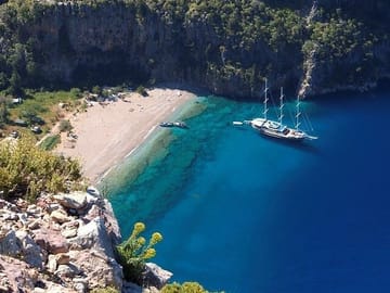 Butterfly Valley Boat Tour with Lunch from Fethiye