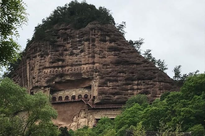Private Day Trip to Maijishan Grottoes from Xi'an by Bullet Train 2