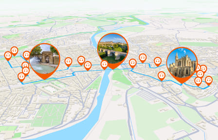 Audio Guided Walking Tour of Historic Carcassonne, France