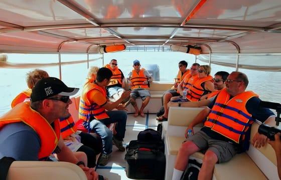 Half-day Tour to Cu Chi Tunnel with Luxury Boat and Guide
