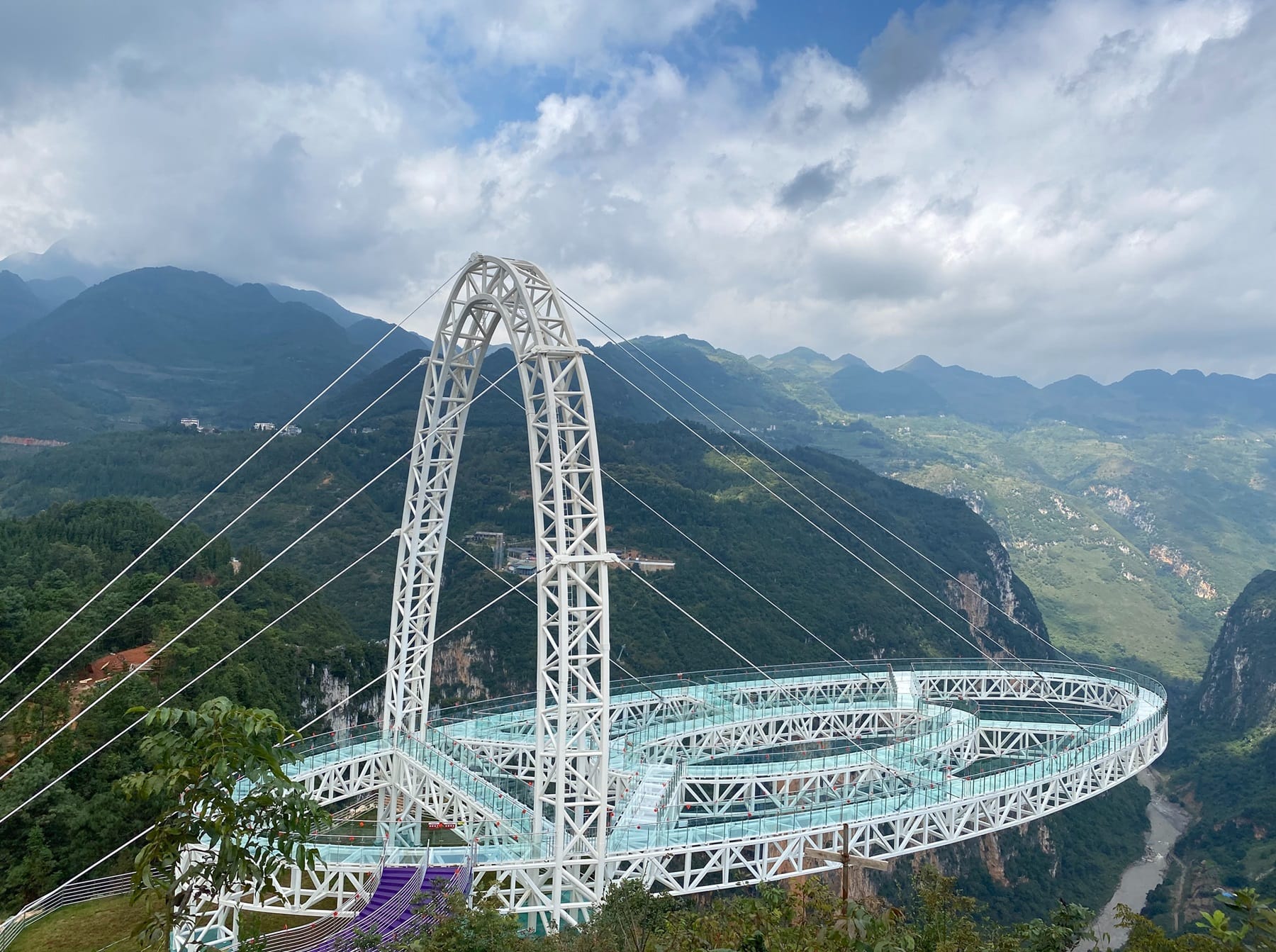 Nizhu River Grand Canyon 520 Observation Deck