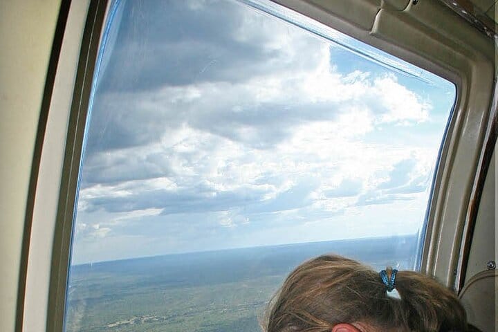 15 minutes scenic helicopter flight above Victoria Falls-Zimbabwe