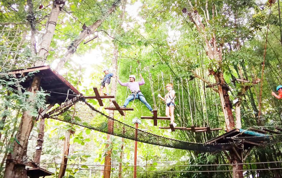Family-Friendly Adventure Tour at Phoenix Adventure Park, Mae Raem