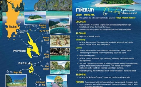 Phi Phi & Bamboo Islands Escape by Luxury Catamaran