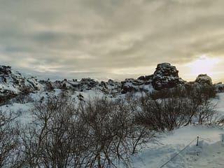 Lake Myvatn - Winter