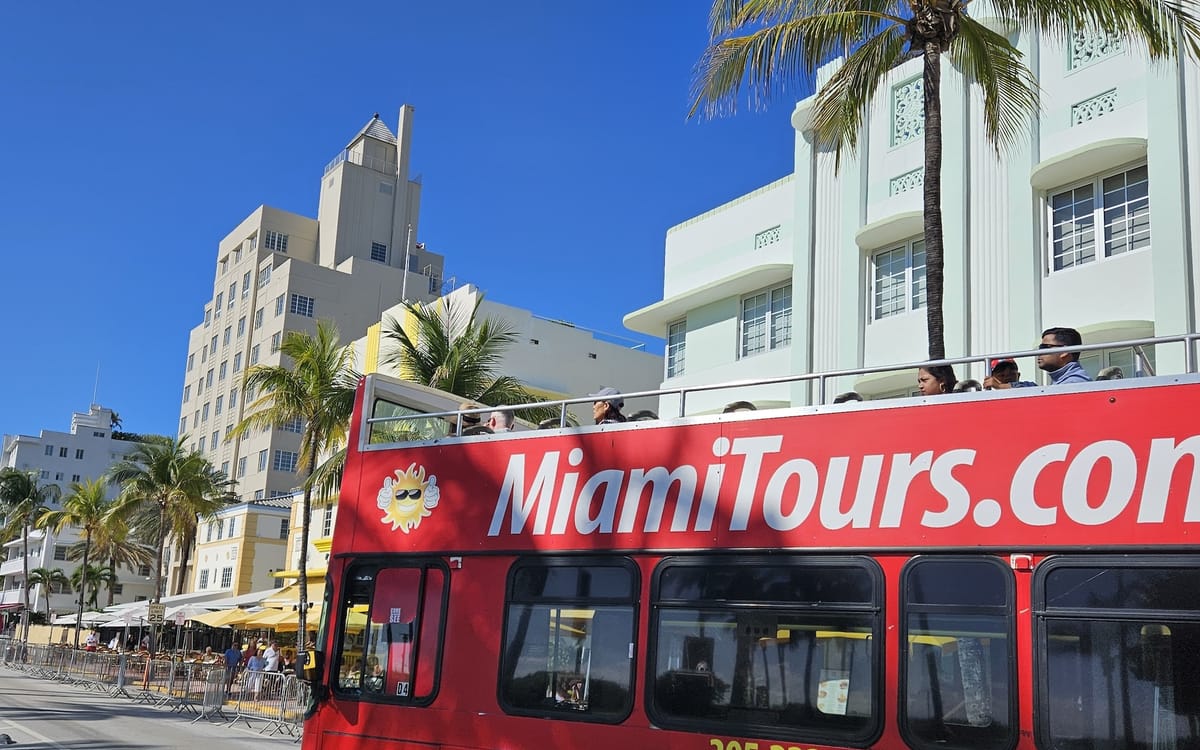 Double Decker Sightseeing Bus Tour of Miami (Bayside Marketplace)