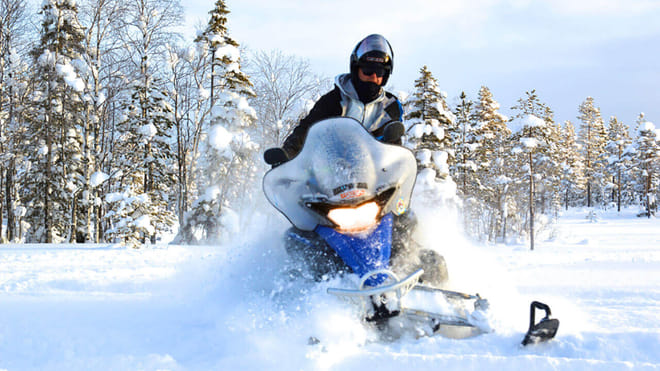 Snowmobile tour 1,5 hours photo 5
