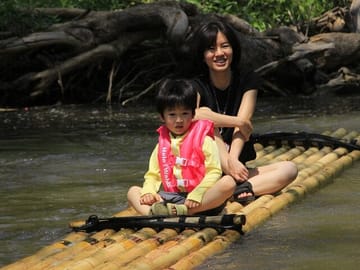 Full-Day Chiang Mai Waterfall and Bamboo Rafting Adventure