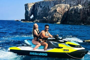 Jet Ski Safari to Blue Lagoon and Crystal Lagoon in Malta