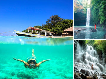 Blue Lagoon Snorkeling – Scenic Ubud Waterfalls – All Included + FREE Wi-Fi