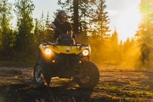 Midnight Sun, ATV Ride with BBQ during the Golden Hour