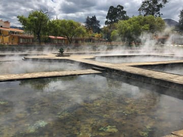 Relaxation at Baños del Inca Thermal Baths in Cajamarca